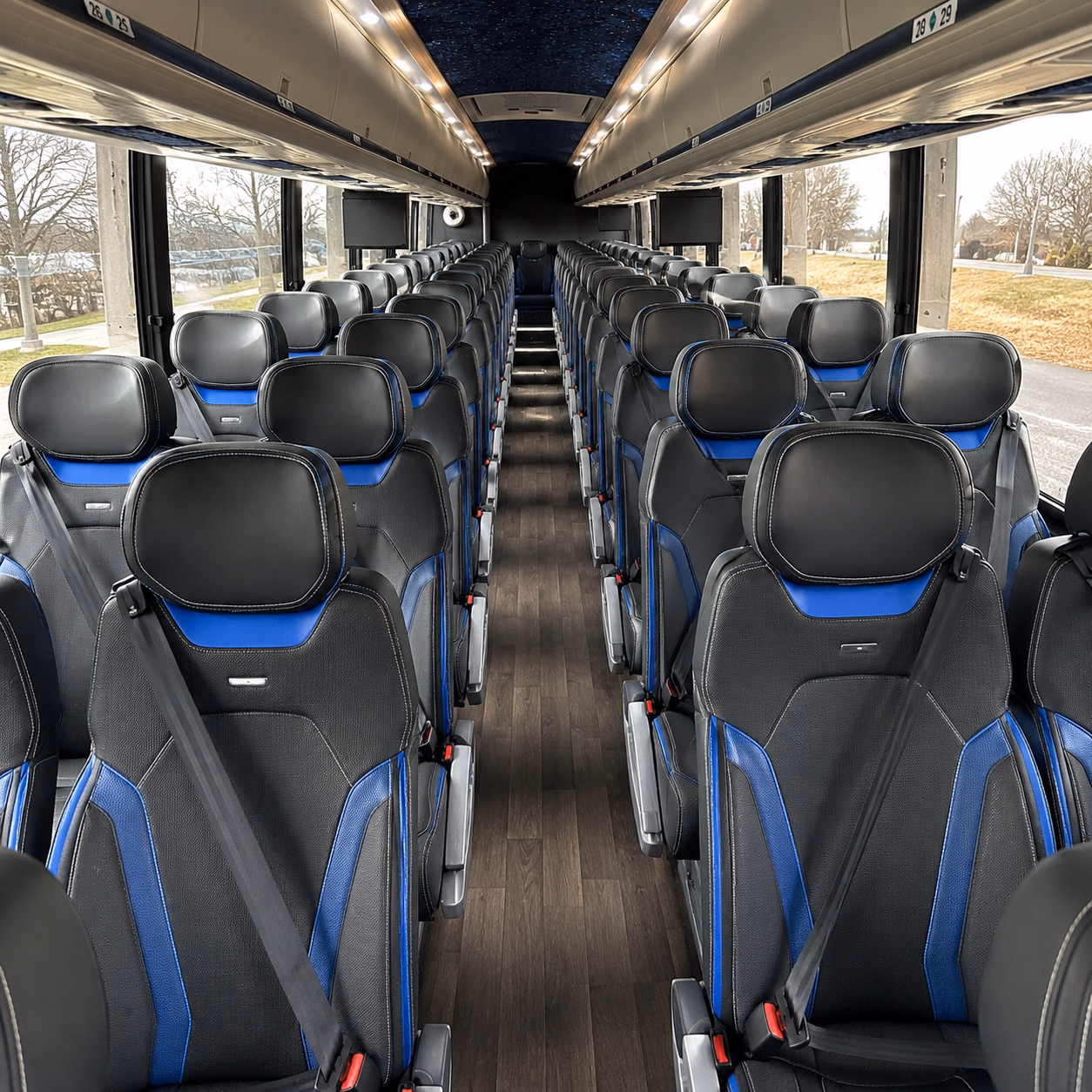 charter bus shuttles between murfreesboro and the alvin c york va medical center