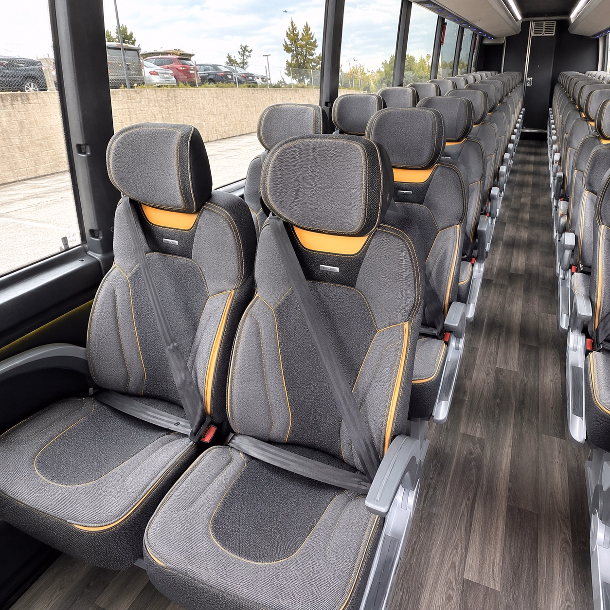 murfreesboro charter bus interior