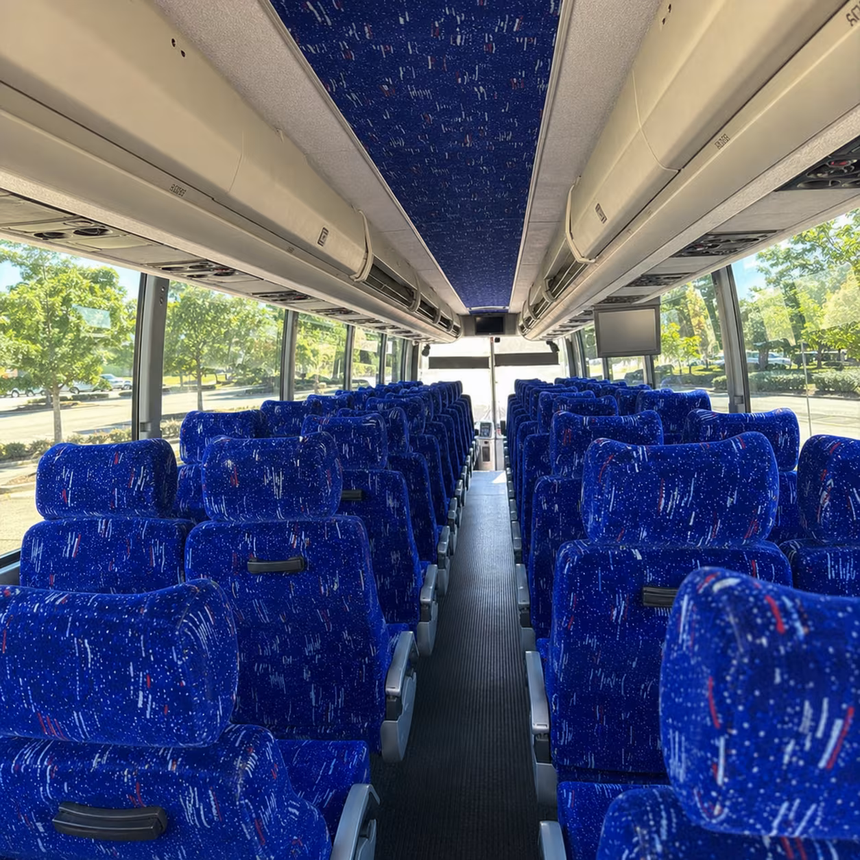murfreesboro charter bus services interior